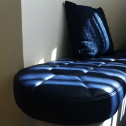 Banquette en cuir